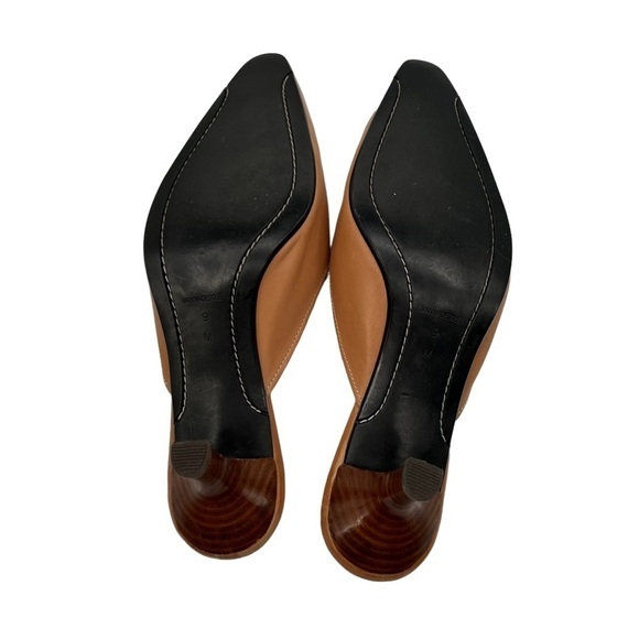 VANELI Brown Pointed Toe Slip On Bow Pump Heels Size 9 Women’s - Picture 9 of 9